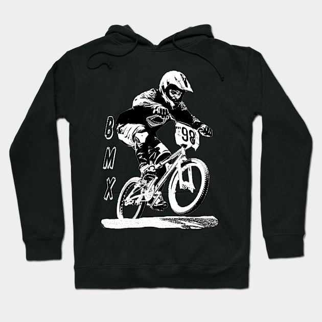 bmx Hoodie by rickylabellevie